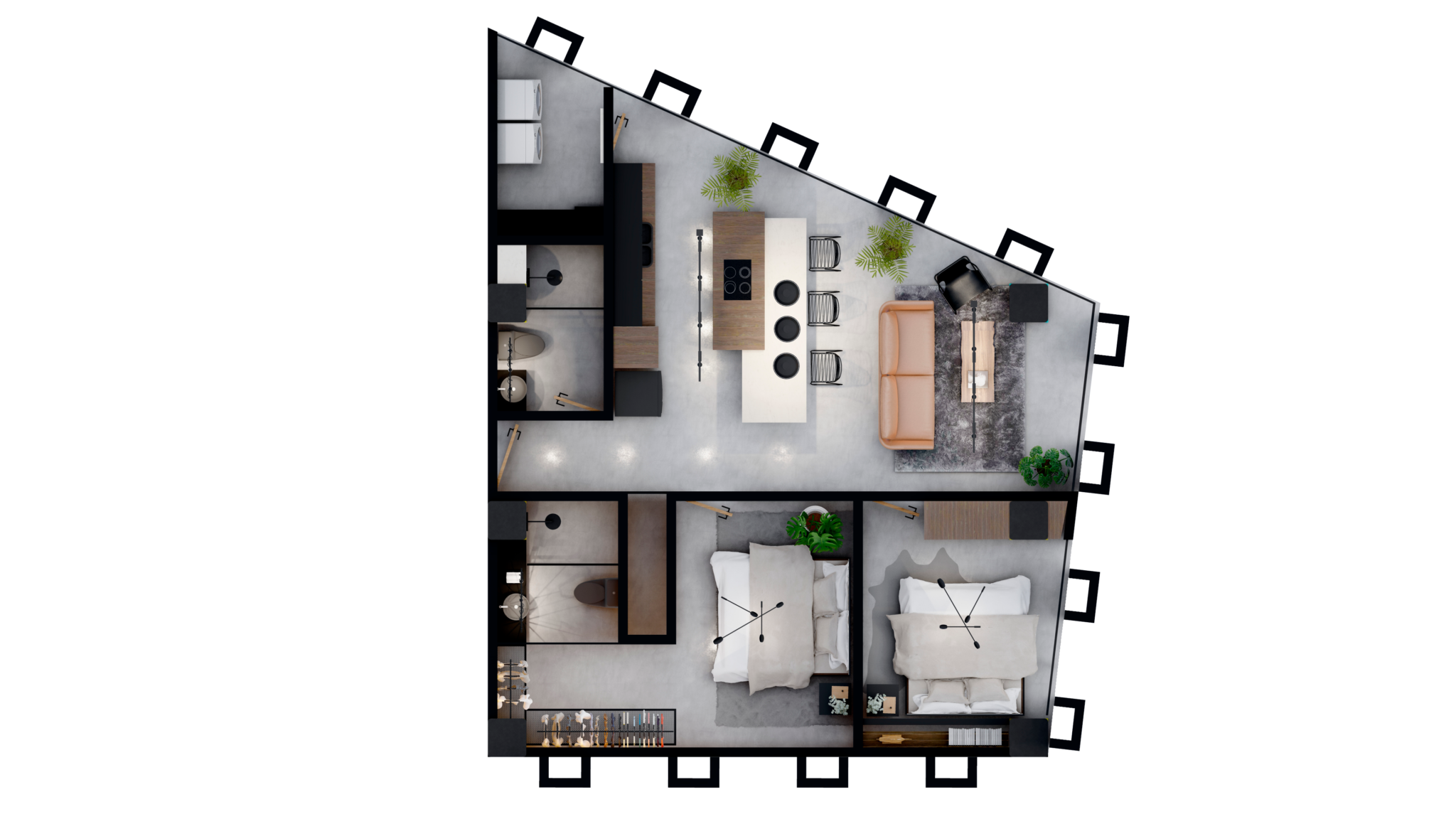 Departamento Modelo C3