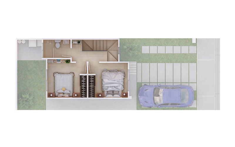 Avenida Paseos de Montecassino, Villas de Montecassino, 2 Bedrooms Bedrooms, 2 Rooms Rooms,1 BathroomBathrooms,Casa,Venta,Avenida Paseos de Montecassino,0,1024